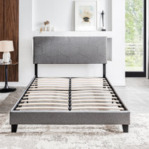 Ebern Designs Aghadavy Upholstered Low Profile Platform Bed Wayfair